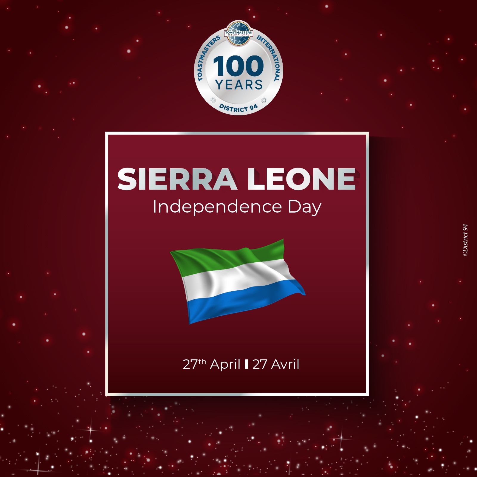 SIERRA-LEONE: Happy Independance Day